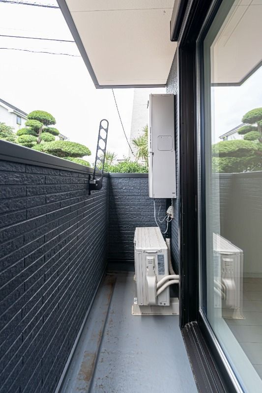 バルコニー　バルコニー付きです