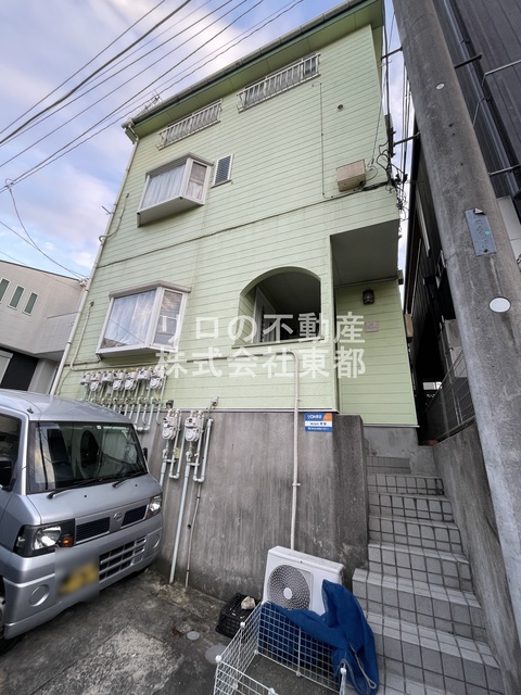 建物外観　インターネット使用料無料です。