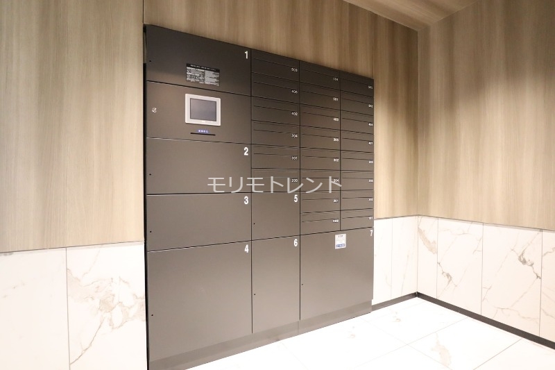 その他設備　メールボックス（建築中）