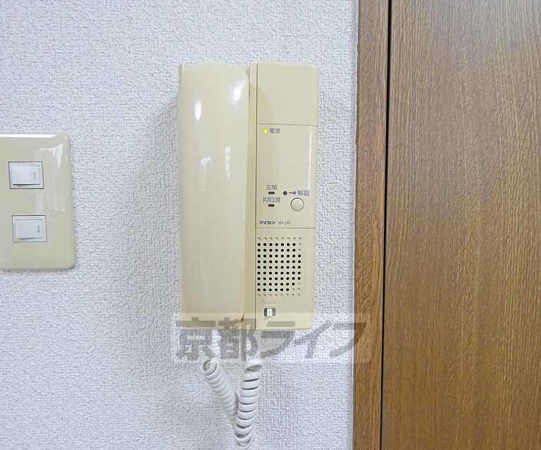 セキュリティ　ドアホンです