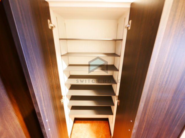 収納　収納のためのスペースです