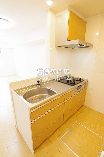 キッチン　3口コンロのカウンターキッチン！