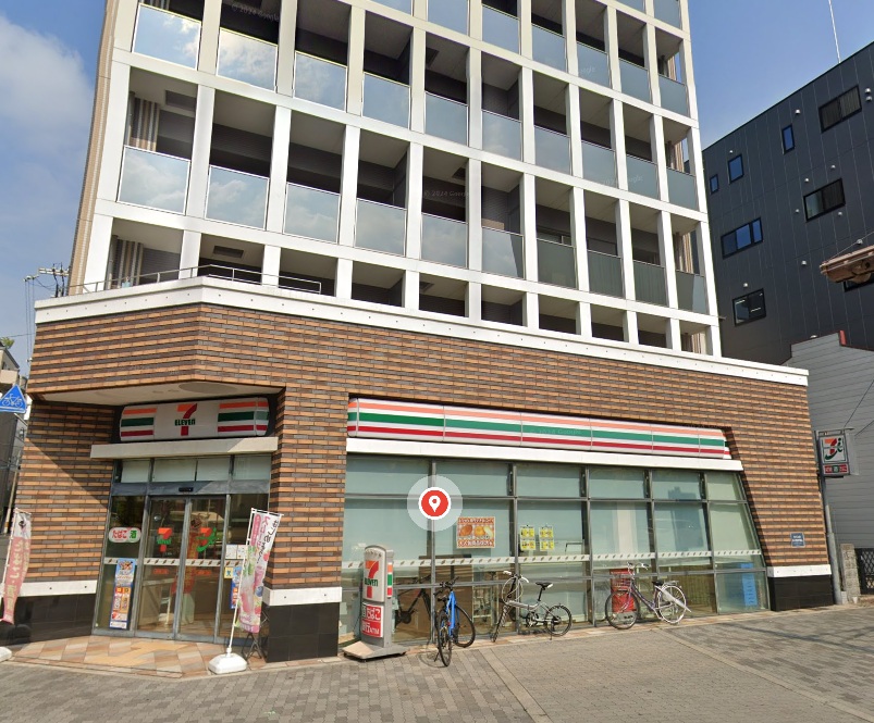 コンビニ　セブンイレブン大阪玉造1丁目店（コンビニ）まで140m