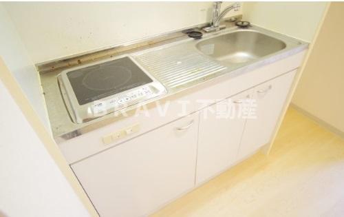 キッチン　【ドゥーエ本庄】キッチンです