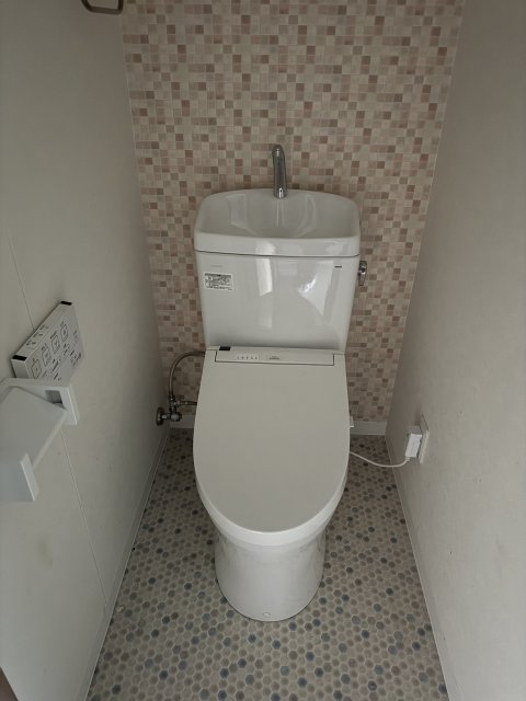 トイレ　同物件別号室のものです。