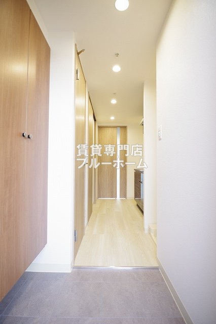 玄関　奥行きのある玄関！