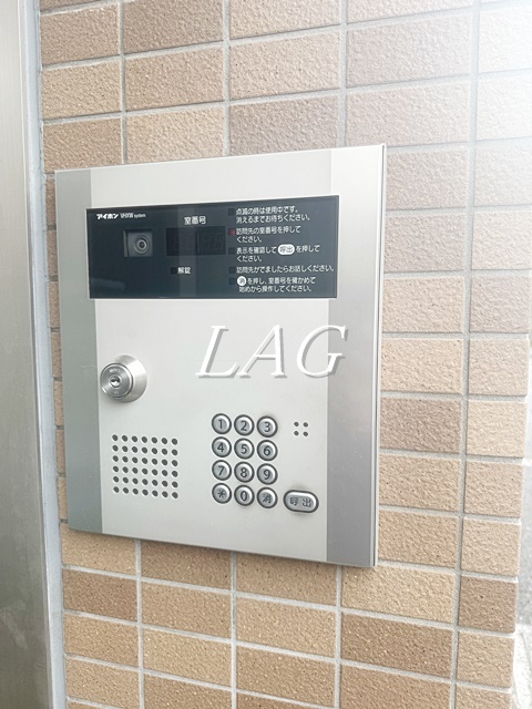 セキュリティ　オートロックです。