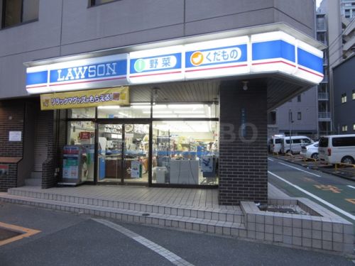 コンビニ　ローソン新宿一丁目店（コンビニ）まで308m