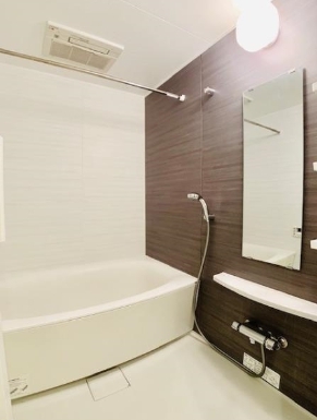 バス・シャワールーム　落ち着いた空間のお風呂です