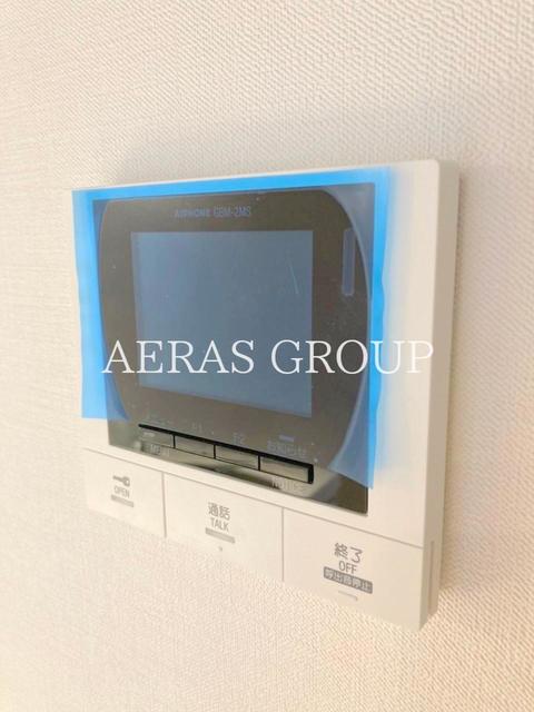 セキュリティ　モニター付きインターホン