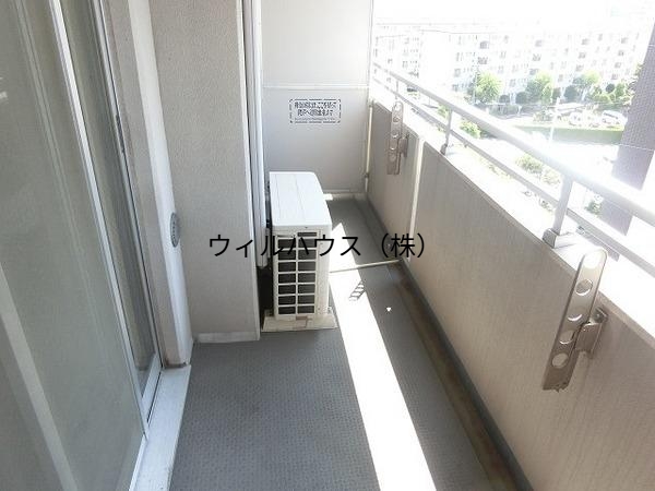 バルコニー　広々としたバルコニー！