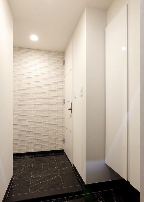 玄関　カラータイプが異なります。