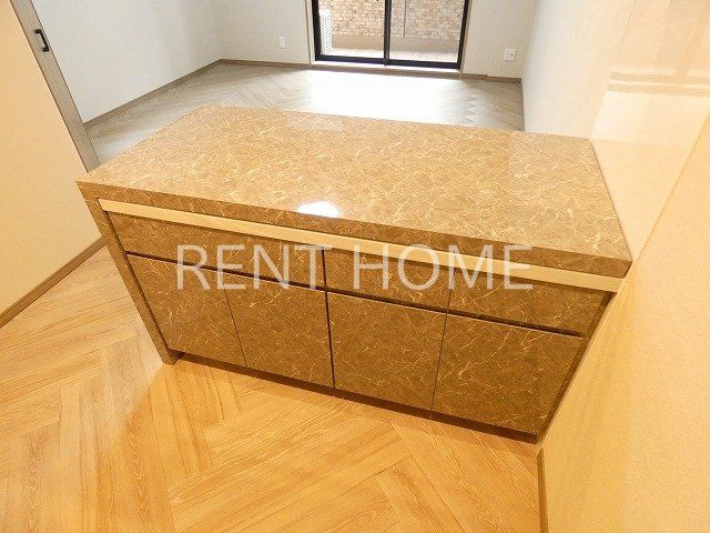 キッチン　対面式2口ＩＨシステムキッチン