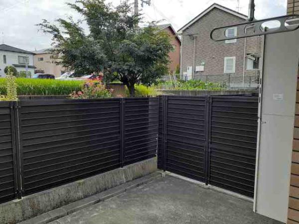 バルコニー　１階は専用庭付き！