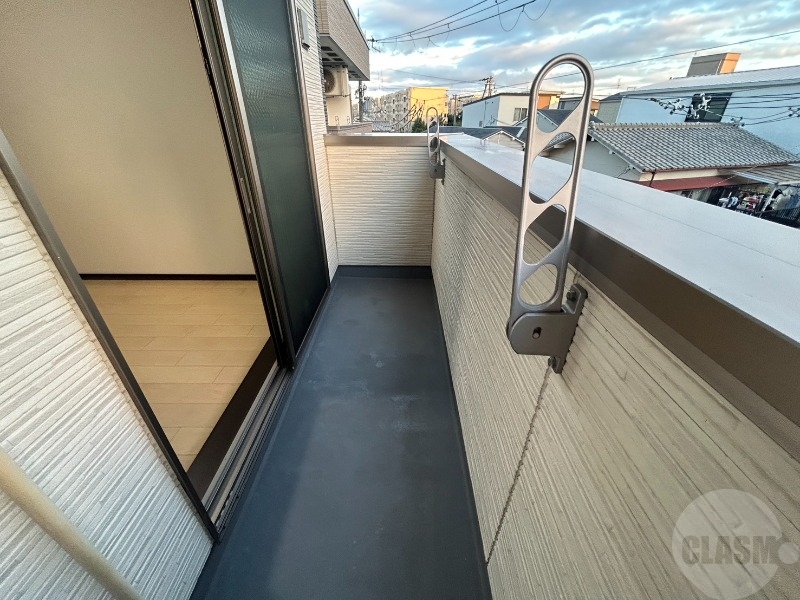 バルコニー　綺麗なバルコニーです