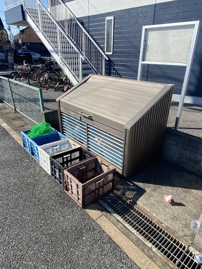 その他共有部分　敷地内の共有ゴミ置き場。