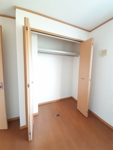 収納　十分な収納スペースがあります