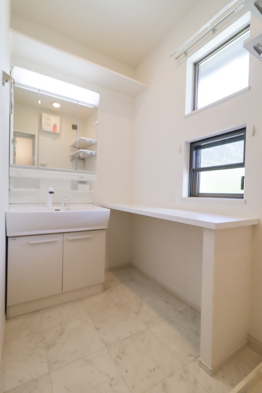 洗面設備　図面と現状に相違がある場合には現状を優先