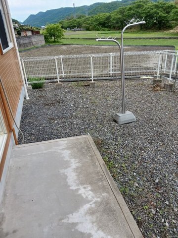 庭　お庭で自由な時間を過ごせます