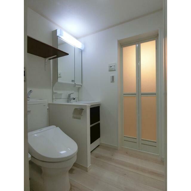 洗面設備　朝の身支度が快適に♪