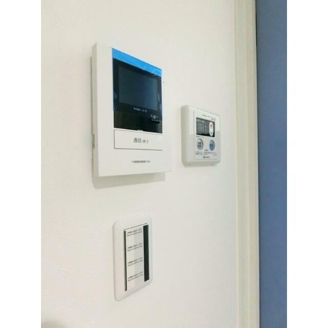 セキュリティ　インターホンはモニター付きで安心です！