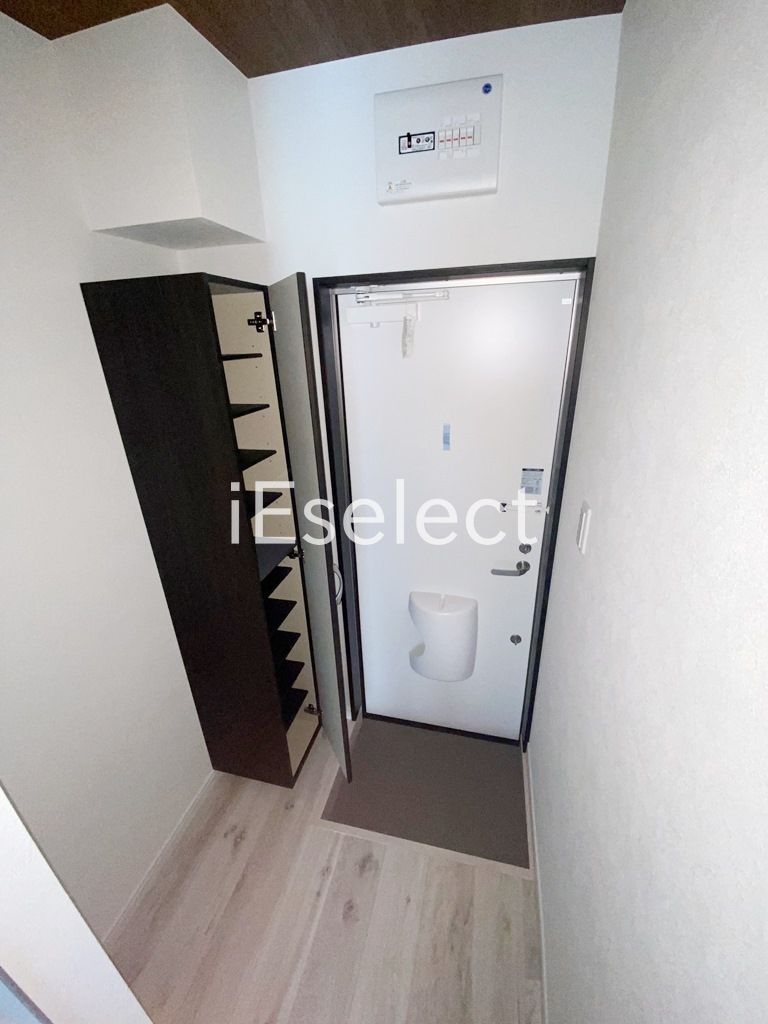 玄関　シューズボックス付き玄関です！