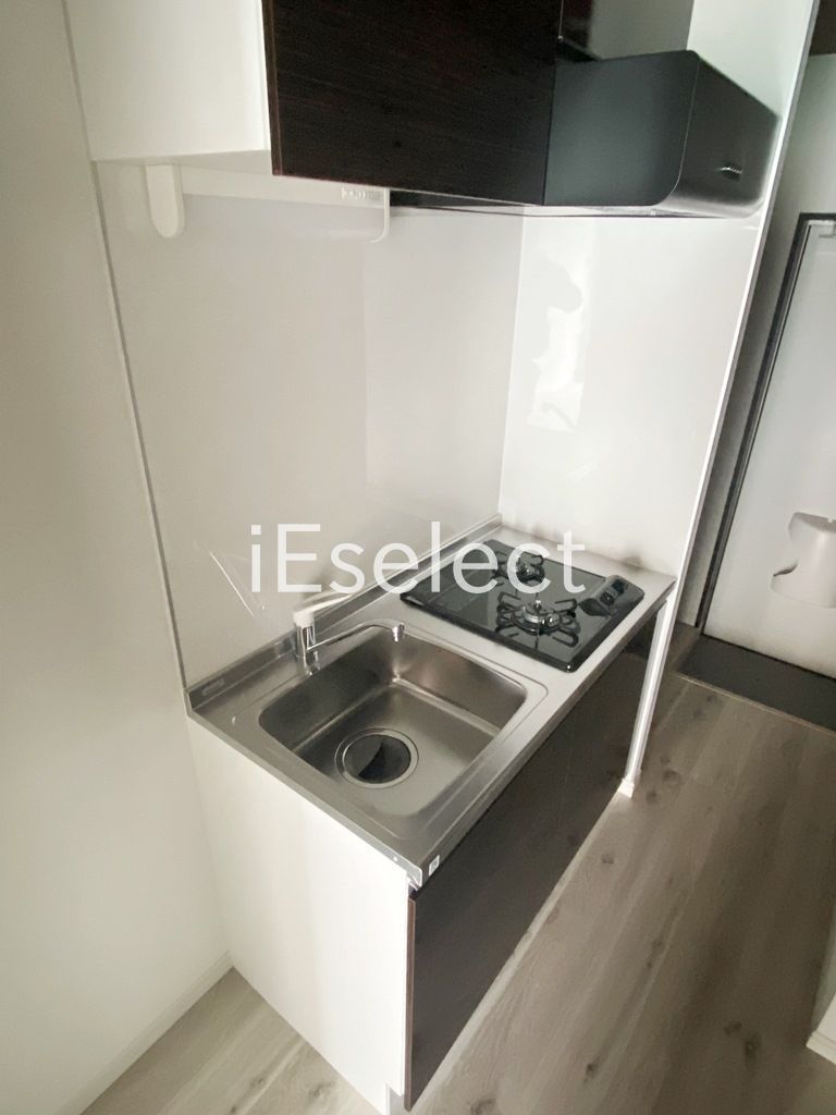 キッチン　ビルトインコンロのシステムキッチンでお料理快適！