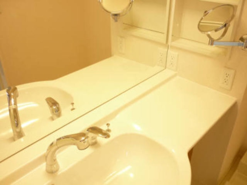 洗面設備　図面と現状に相違がある場合には現状を優先