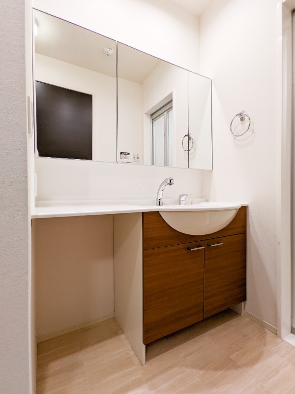 洗面設備　図面と現状に相違がある場合には現状を優先