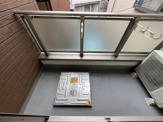 バルコニー　※別部屋の写真です