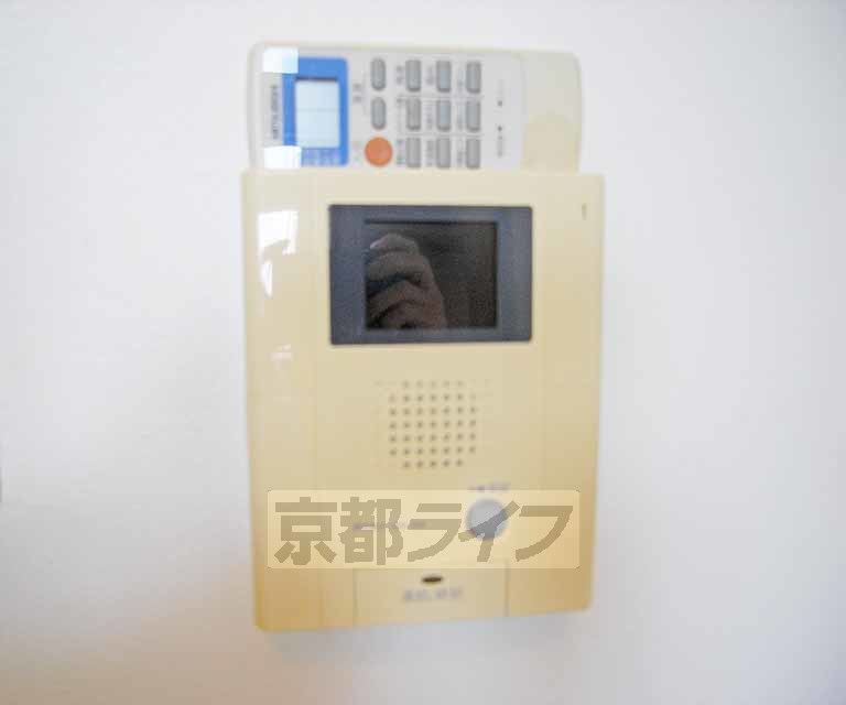 セキュリティ　来客も安心です。