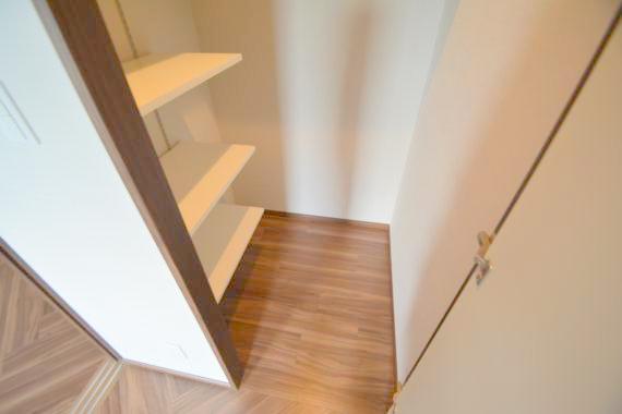 収納　しっかり収納スペースも確保。使いやすいお部屋です。