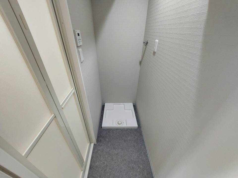 洗面設備　洗濯機置場