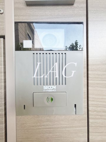 セキュリティ　モニター付きインターフォンです。