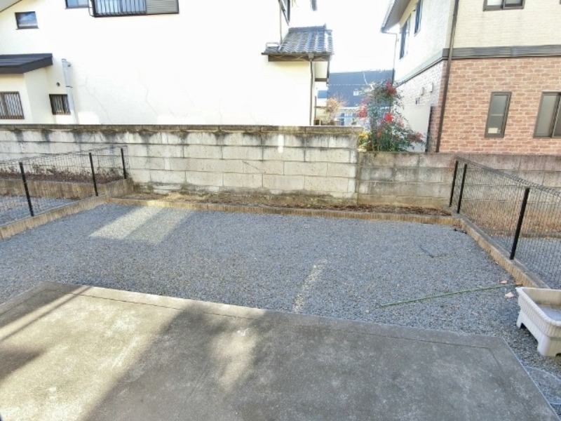 庭　図面と現状に相違がある場合には現状を優先