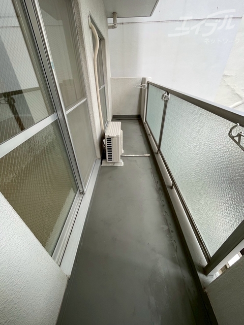 バルコニー　広いバルコニーです。