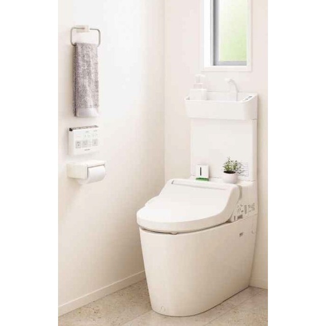 トイレ　商品イメージ：温水洗浄便付トイレ