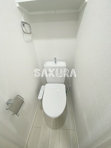 トイレ　嬉しい温水洗浄便座♪