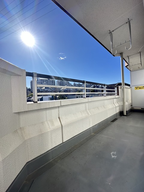 バルコニー　別部屋参考写真です