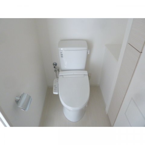 トイレ　トイレもきれいです