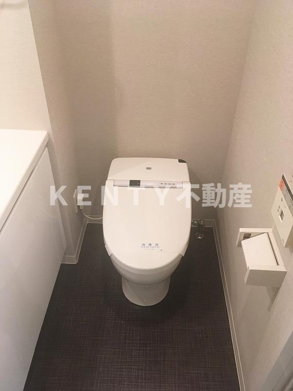 トイレ　ゆったりとした空間のトイレです