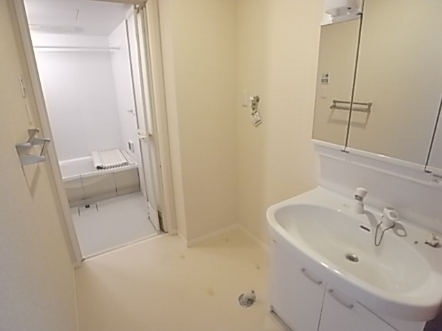 洗面設備　※１階の２ＬＤＫの写真です