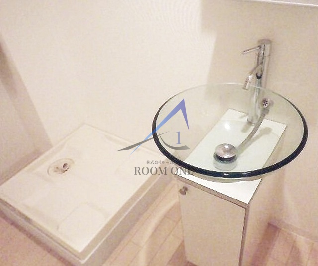 洗面設備　洗面台です。