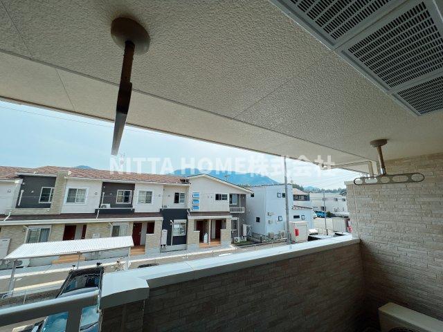 眺望　洗濯物の外干しもできます＊