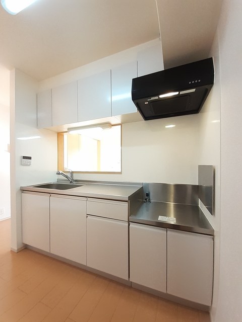 キッチン　憧れのカウンターキッチン♪ガスコンロ設置可○