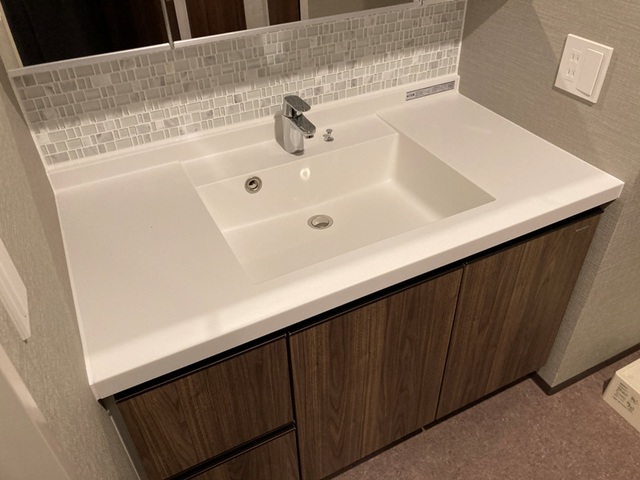 洗面設備　※写真は同タイプ住戸です。