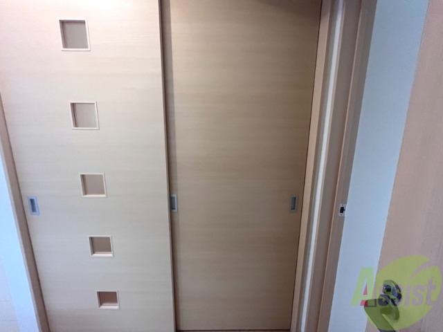 収納　クローゼットがありました。お洋服や荷物はここへ