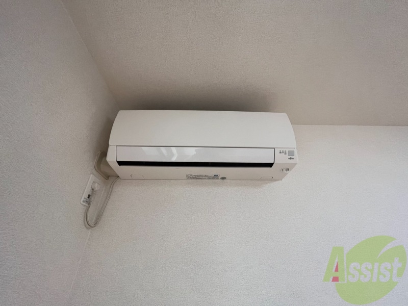 その他設備　エアコンが設置してありますので、寒暖対策もばっちり。