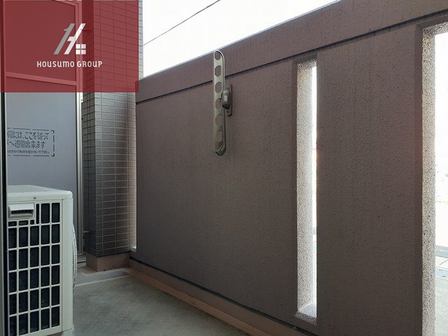 バルコニー　広々としたバルコニーです