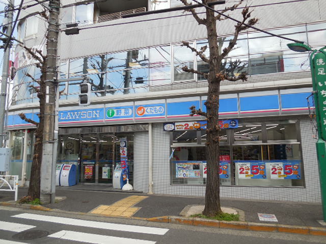 コンビニ　ローソン目黒洗足駅前店（コンビニ）まで107m